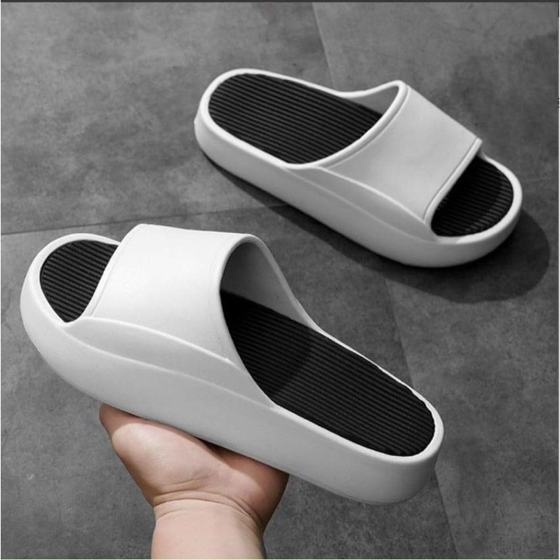 Dép bánh mì đế siêu cao 4,5cm siêu nhẹ êm chân