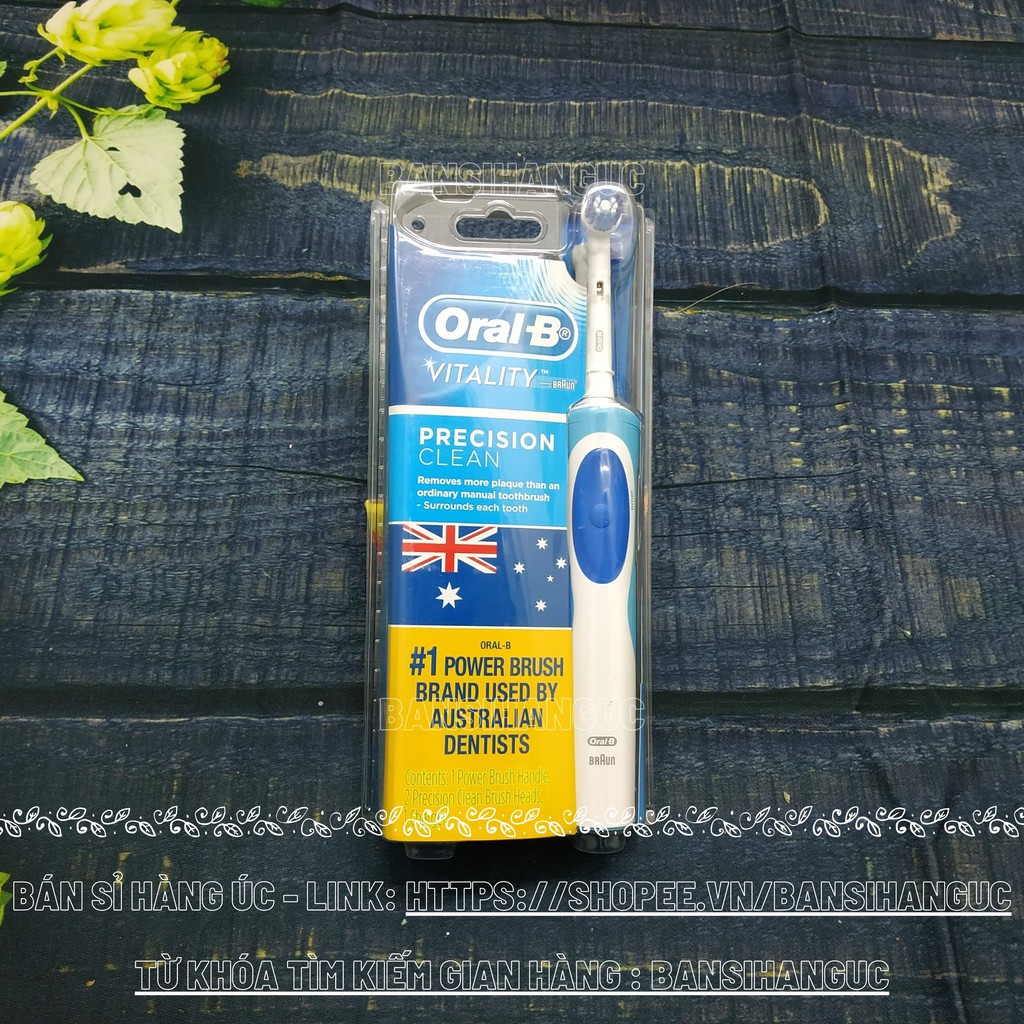 Bàn Chải Đánh Răng Điện Oral-B Vitality 2 Đầu Precision Clean