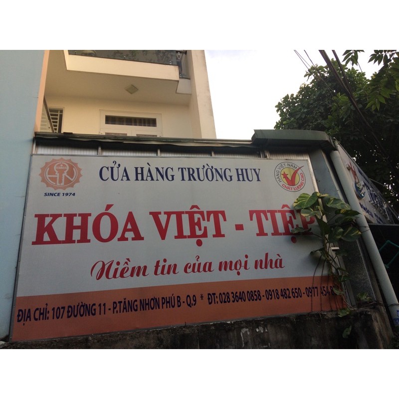 [chính hãng] Khoá treo Đồng Thần Tài chống cắt Việt Tiệp 01622, 05204 - Bảo hành 2 năm