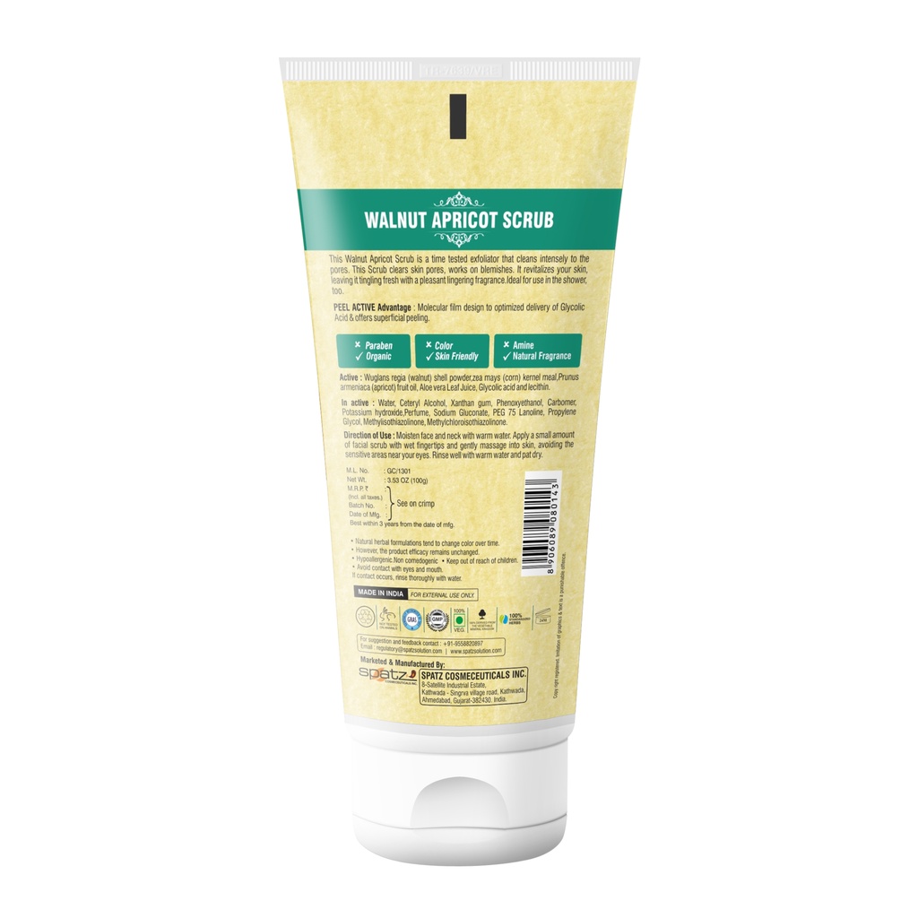 TREEOLOGY Kem tẩy tế bào chết chiết xuất quả mơ và óc chó | BigBuy360 - bigbuy360.vn