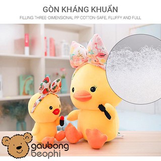 Thú Bông Vịt Makeup Cao Cấp Gấu Bông Béo Phì