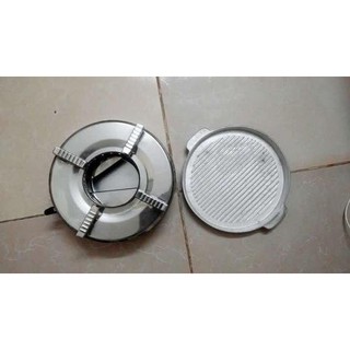 Combo bếp cồn + chảo gang + 3 cốc thạch cồn