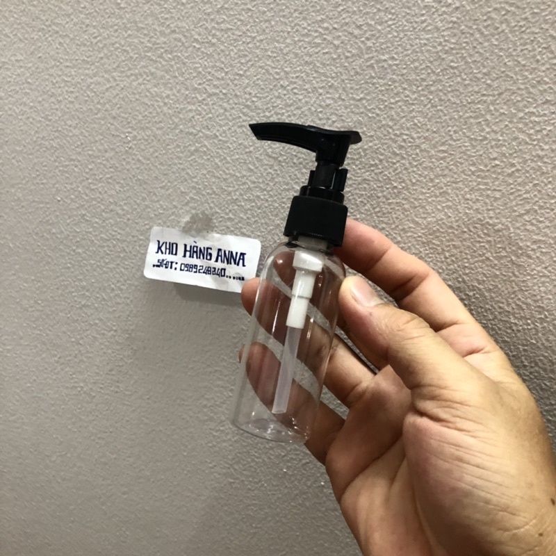 Bộ 5 Chai 50ml chiết Mỹ phẩm Du lịch - Set 5 chai xịt sương/ xịt giọt/ vòi nhấn/ nắp bật/ nắp vặn