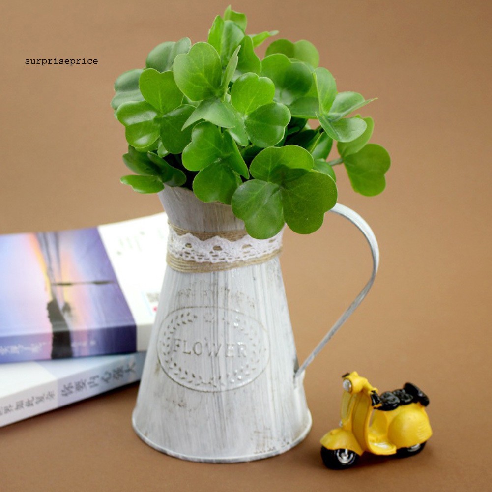 Chậu hoa sắt cổ điển dành cho trang trí nội thất