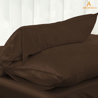 Vỏ gối lụa màu trơn