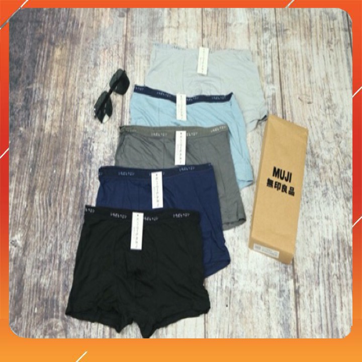 Hộp 5 quần nam đùi cotton xuất Nhật (hàng chuẩn)