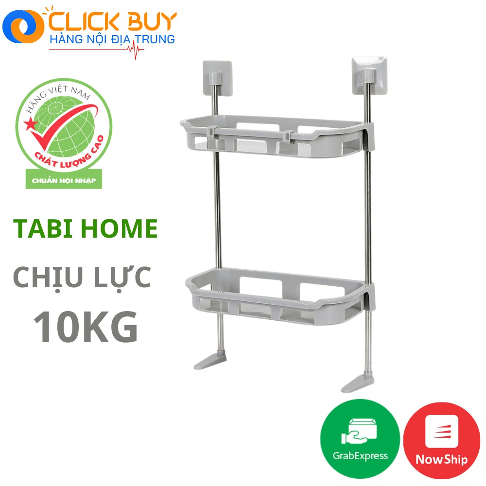 Kệ Gắn Tường Để Đồ Đa Năng Tabihome 2 TẦNG Siêu Chắc Chắn