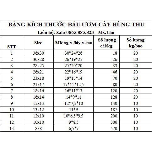 Set 1kg bịch bầu ươm cây (#caycanh, #vattu, #khayuom, #bau)