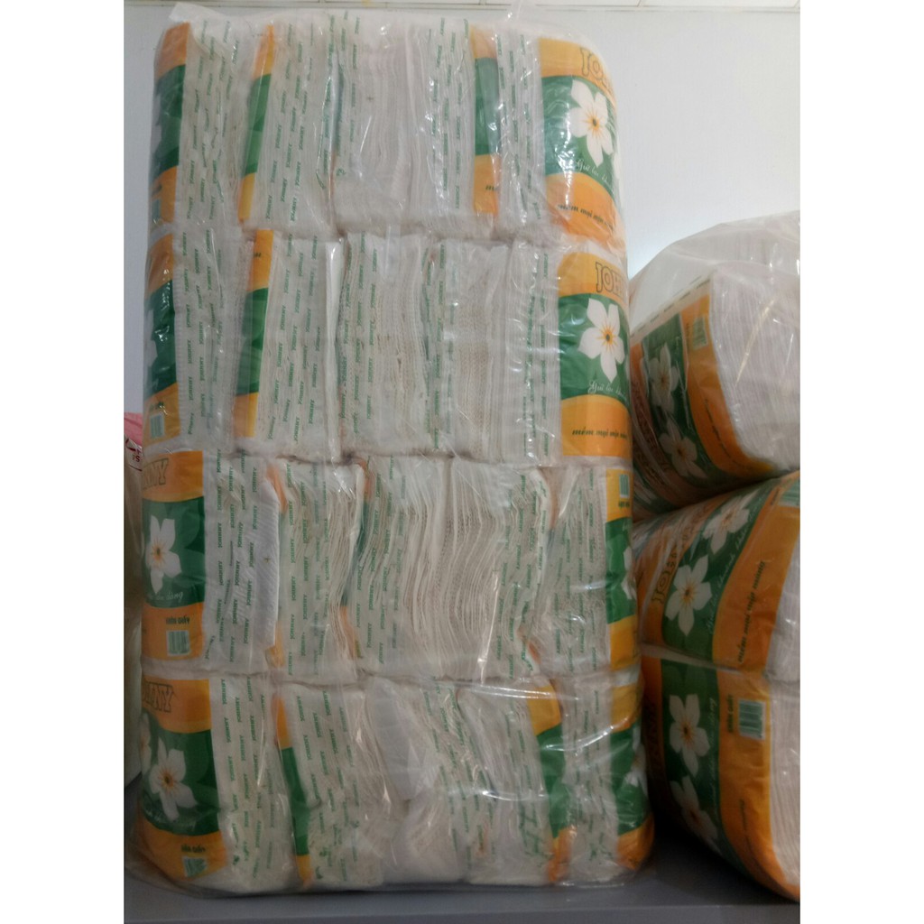 1 BÀNH GIẤY VUÔNG HOA MAI 40 BỊCH