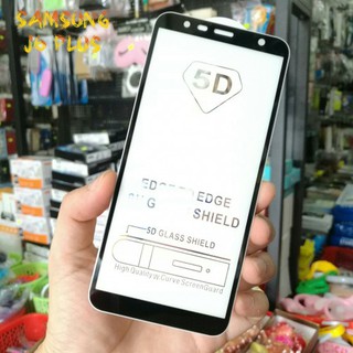Kính Cường Lực Full Keo 5D Cho Samsung Galaxy J6 Plus Tặng Keo Chống Hở Mép
