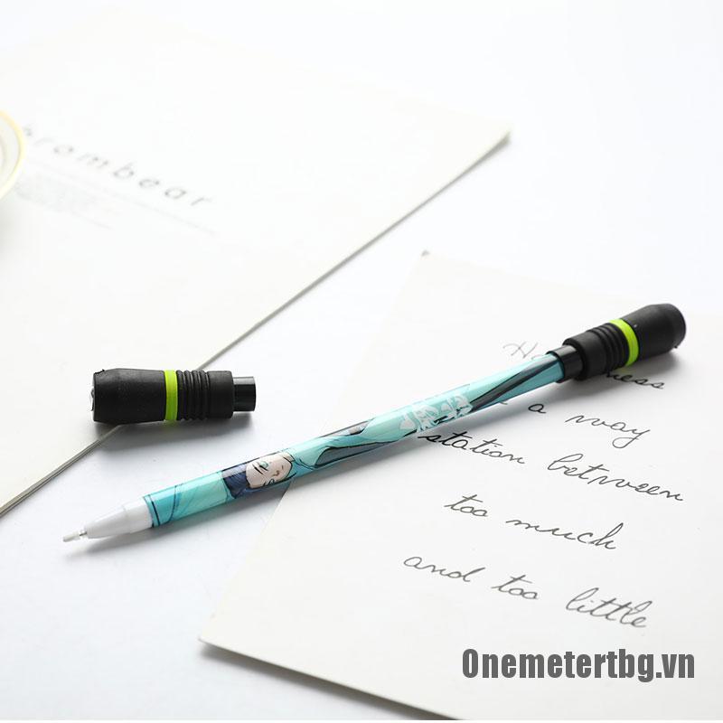 【Onemetertbg】Spinning Pen Rotating Gaming Gel Pens Release Pressure Comfortable  Penspinning