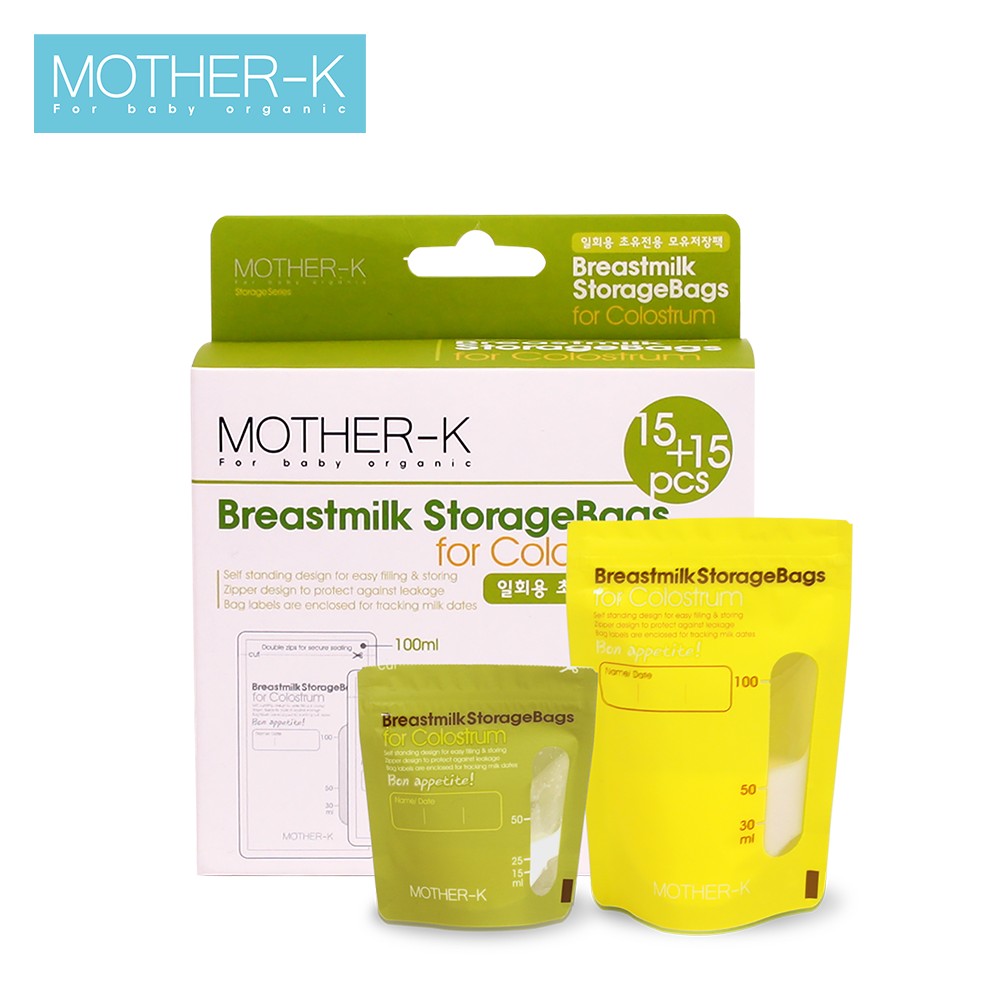 Hộp 30 Túi trữ sữa non Mother-K Hàn Quốc