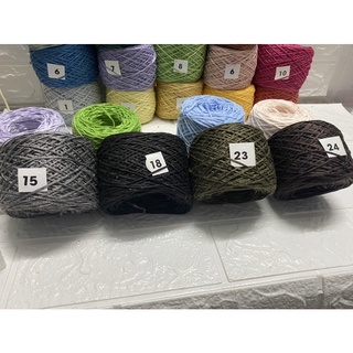 (12.2)Sợi dệt cotton Thái dẹp 2mm