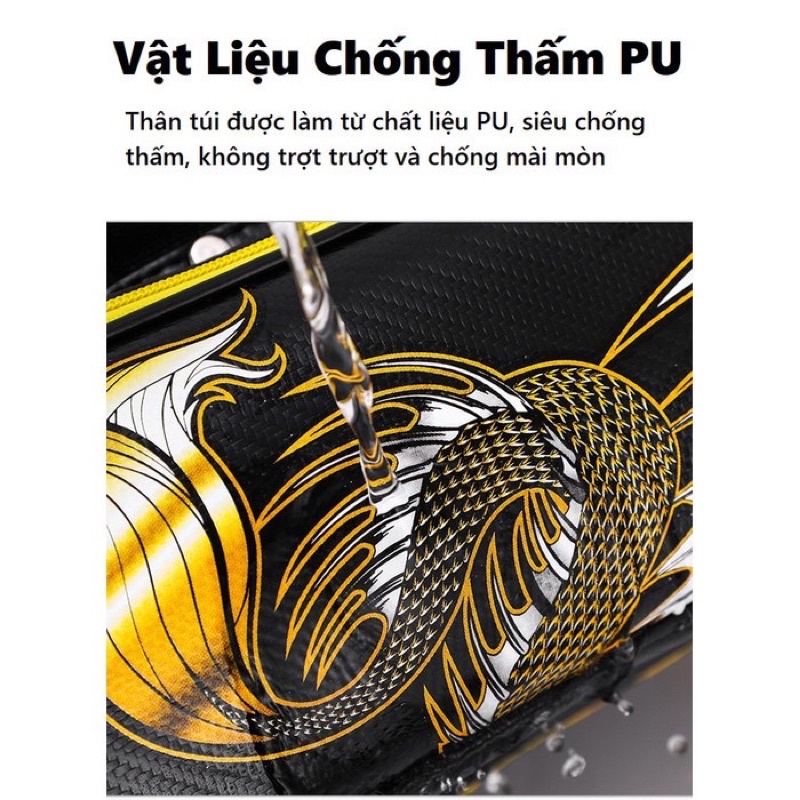 Bao cứng đựng cần SUPER siêu chất 1m25 có chân chống