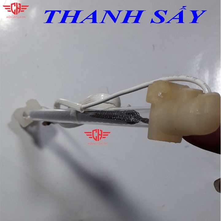 Thanh sấy tủ lạnh điện trở phá băng bóng sấy xả đá tủ lạnh 12 inch