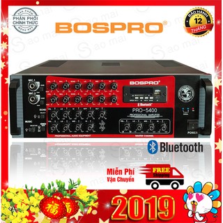 Amply Bluetooth Bospro PRO-5400