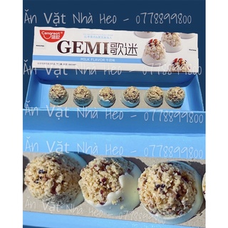 Bánh ngũ cốc phủ kem gemi vị sữa