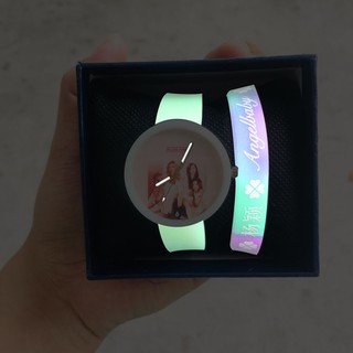 Đồng hồ nữ dây dạ quang Blackpink