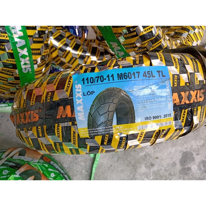 MAXXIS Vỏ trước 110/70 -11 TL ( KHÔNG RUỘT )