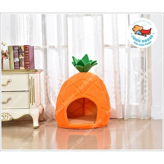 Nhà nệm quả dứa cho chó mèo