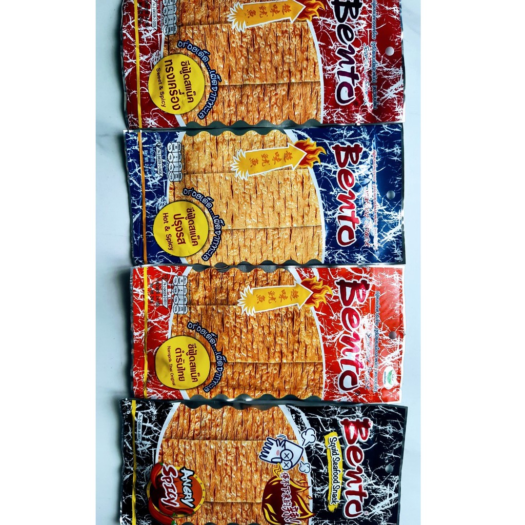 Mực Bento gói lớn 24gr/20gr thái lan HSD 02/2022 | BigBuy360 - bigbuy360.vn