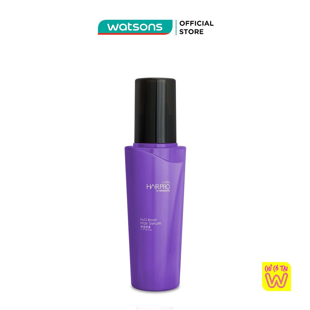 Serum Dưỡng Tóc Hair Pro By Watsons H2O Boots Hair Serum Tái Tạo Giúp Tóc Mượt Mà 100ml