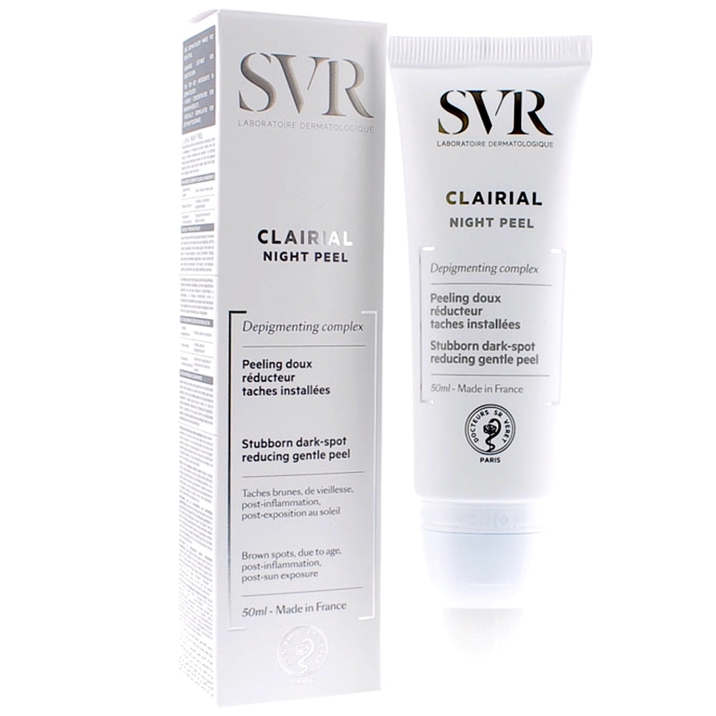 Kem đêm làm sáng da mờ sắc tố SVR Clairial Night Peel 50ml