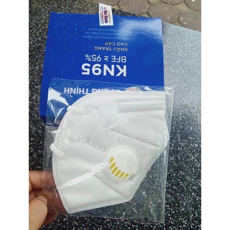 Hộp 20c khẩu trang N95 đeo êm và kín