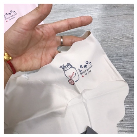 QUẦN LÓT BẦU- CHIP BẦU SU ĐÚC VIỀN SÓNG  LEMON SWEET