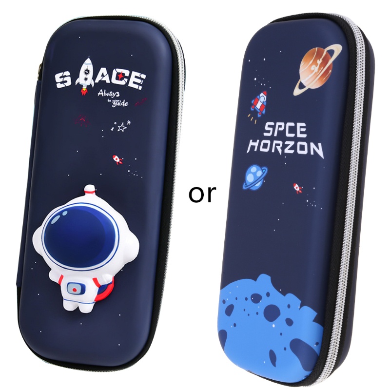 Túi Đựng Bút In Nổi Họa Tiết Động Vật Hoạt Hình 3D Dễ Thương Cho Học Sinh