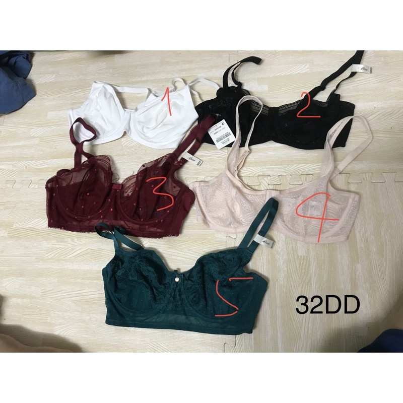 Áo ngực bigsize 32/34/36/38 DD nhiều hiệu, hàng xuất xịn