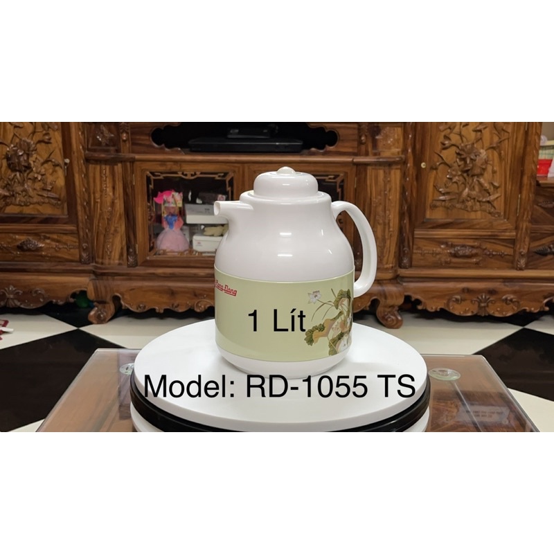Phích Trà Giữ Nhiệt 1 lít Rạng Đông_RD-1055 ST1.E