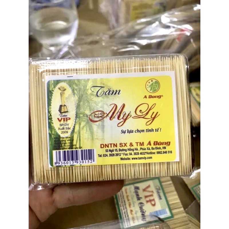 Sỉ 10 Hộp Tăm Nhọn Hương Quế.Loại Tốt Hộp Đại