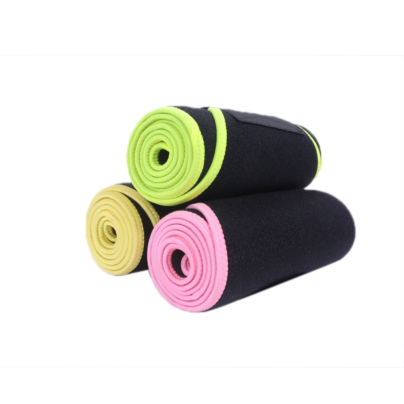 [Hàng Sẵn] Đai tập thể dục Yoga Sweat Belt Đai thể thao Màu Đai tập thể dục Bụng【Summer062】
