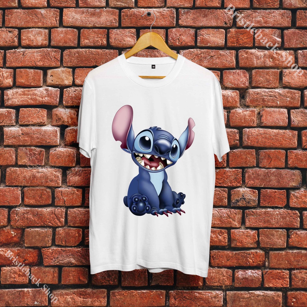 Áo Phông Lilo and Stitch Unisex đẹp cực chất ngắn tay cute dễ thương I5LAS004