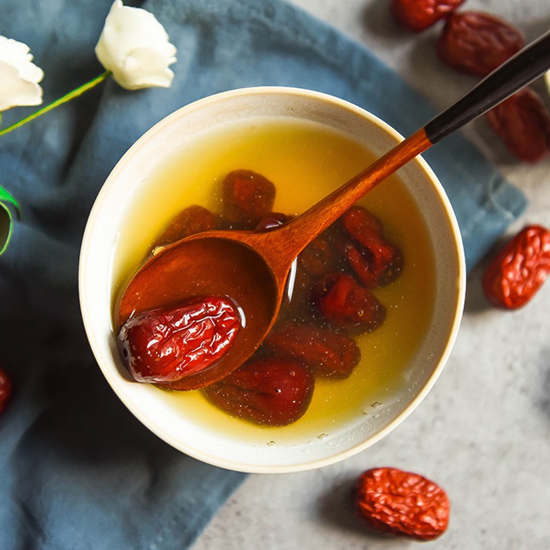 Táo tào đỏ Tân Cương gói 100g, trái tròn ngọt, NGỌC HIỂN FOODY