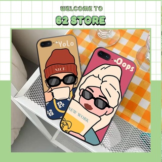 Ốp lưng iphone cạnh vuông TPU YOLO/OOPS 5 / 5S / 5SE / 6 / 6S / 6 PLUS / 6S PLUS / 7 / 8 / SE 2020 / 7 PLUS / 8 PLUS