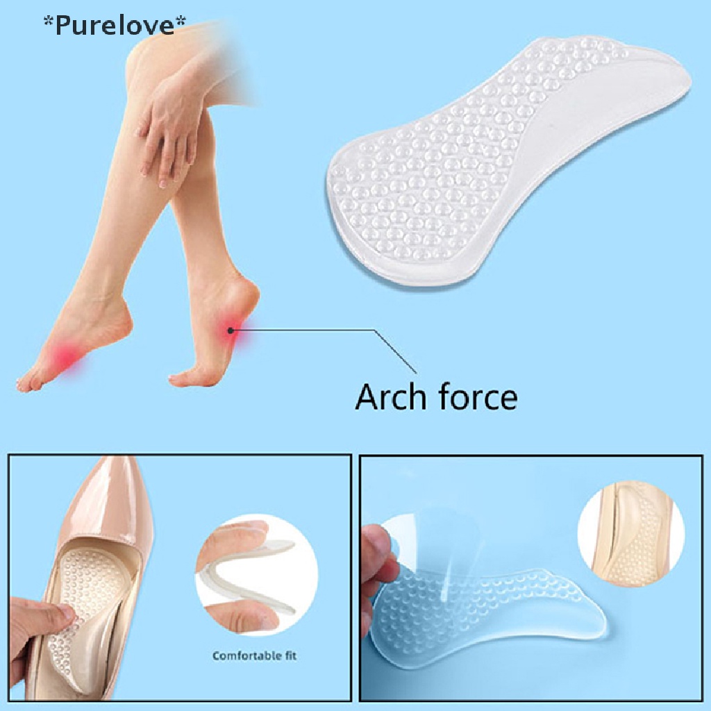 1 Cặp Đế Lót Giày Cao Gót Hỗ Trợ Chỉnh Hình Tiện Lợi