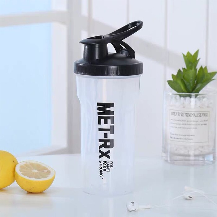 Bình đựng nước bình thể thao shake bottle Met-RX