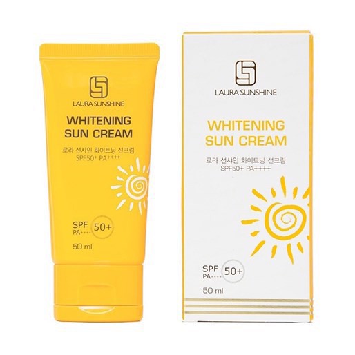 KEM CHỐNG NẮNG MẶT LAURA SUNSHINE WHITENING SUN CREAM SPF50+ PA++++ 50ml