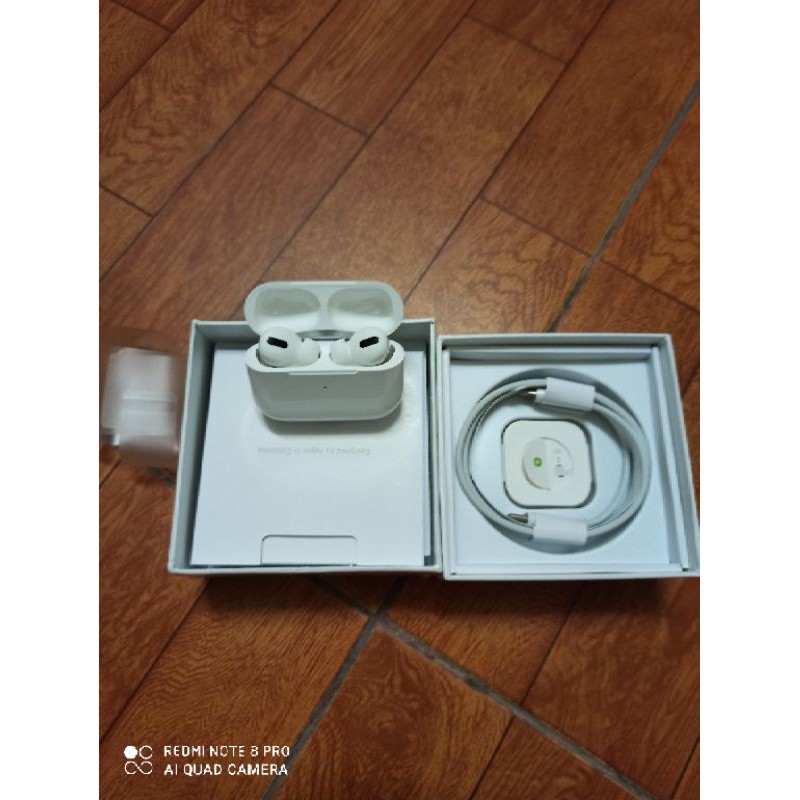 [Tai Airpods Pro Hồng Kông] Full Box, kết nối Bluetooth, Định vị GPS, Chống ồn, cảm biến tiệm cận, sạc không dây