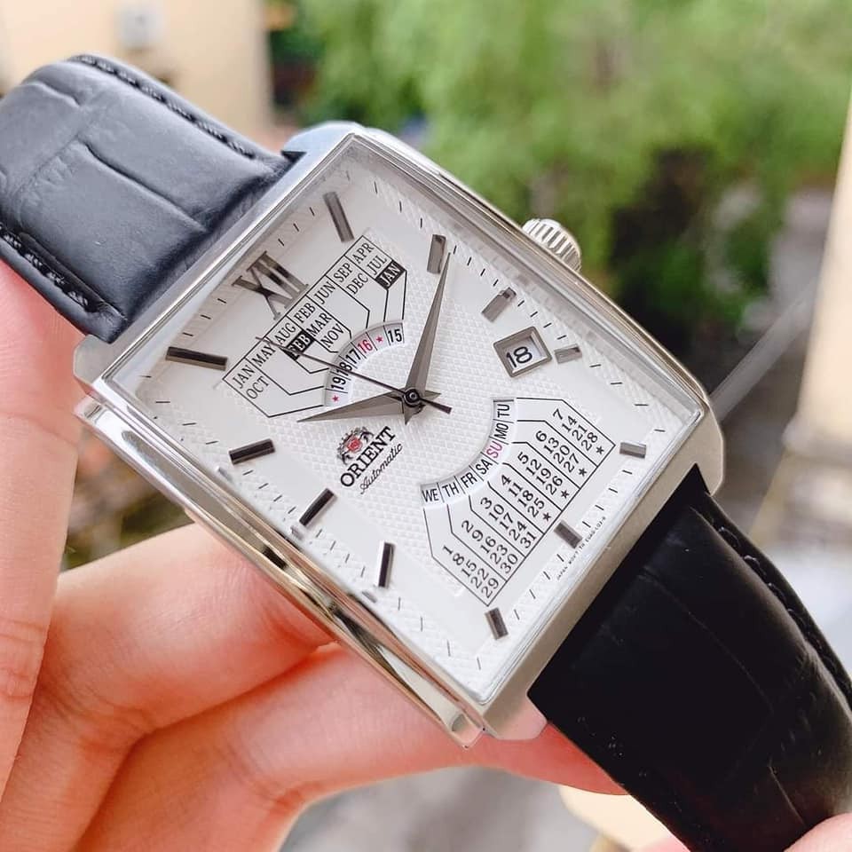 Đồng hồ nam cao cấp ORIENT AUTOMATIC FEUAG005WH độc đáo