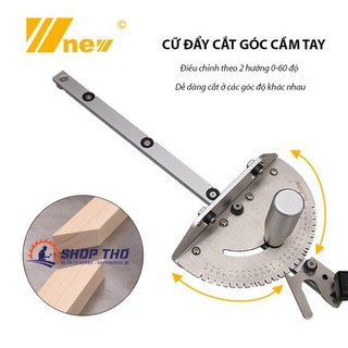 Cữ cắt góc bàn cưa - bàn phay (bản rút gọn) dùng cho cưa bàn cắt gỗ