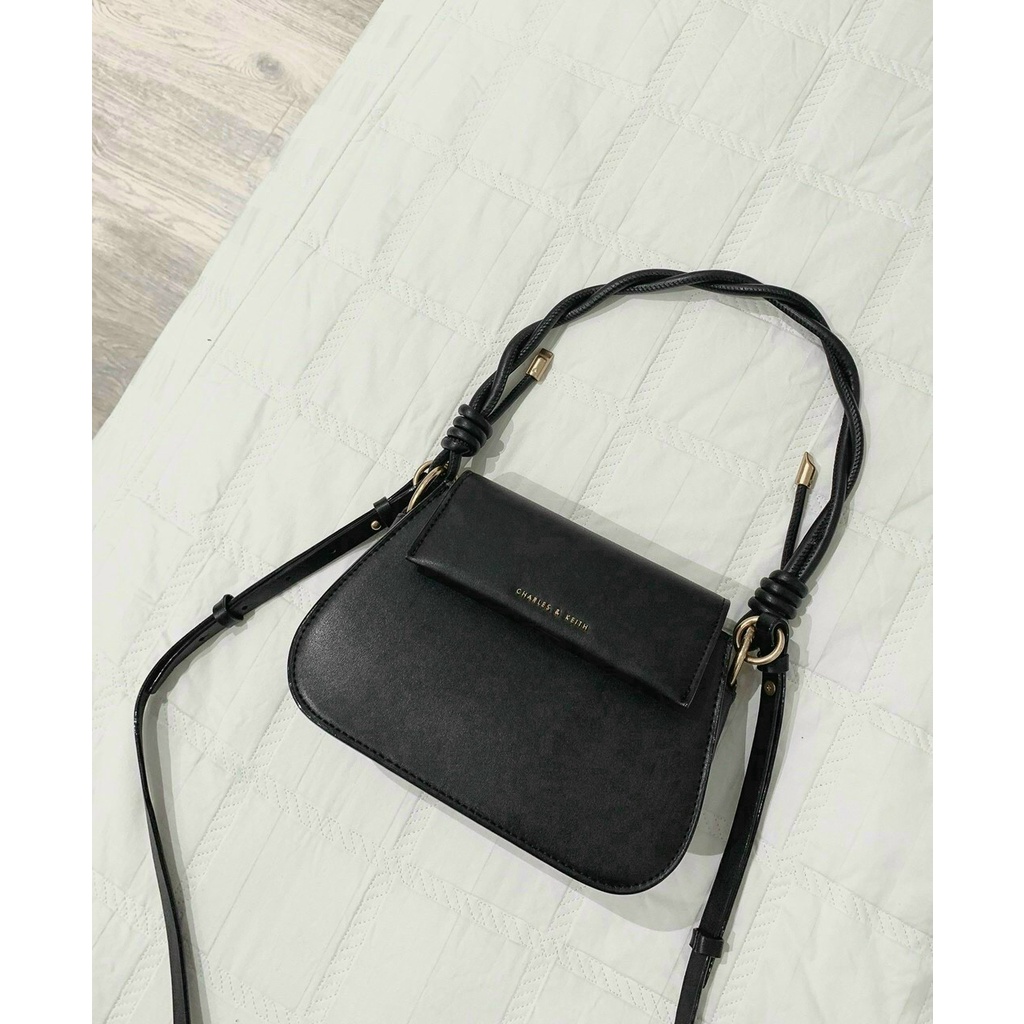 Túi Xách Nữ CNK Quai Xoắn Kẹp Nách, Đeo Chéo Da Mềm Cao Cấp