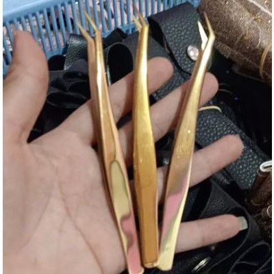Nhíp clasic mạ vàng