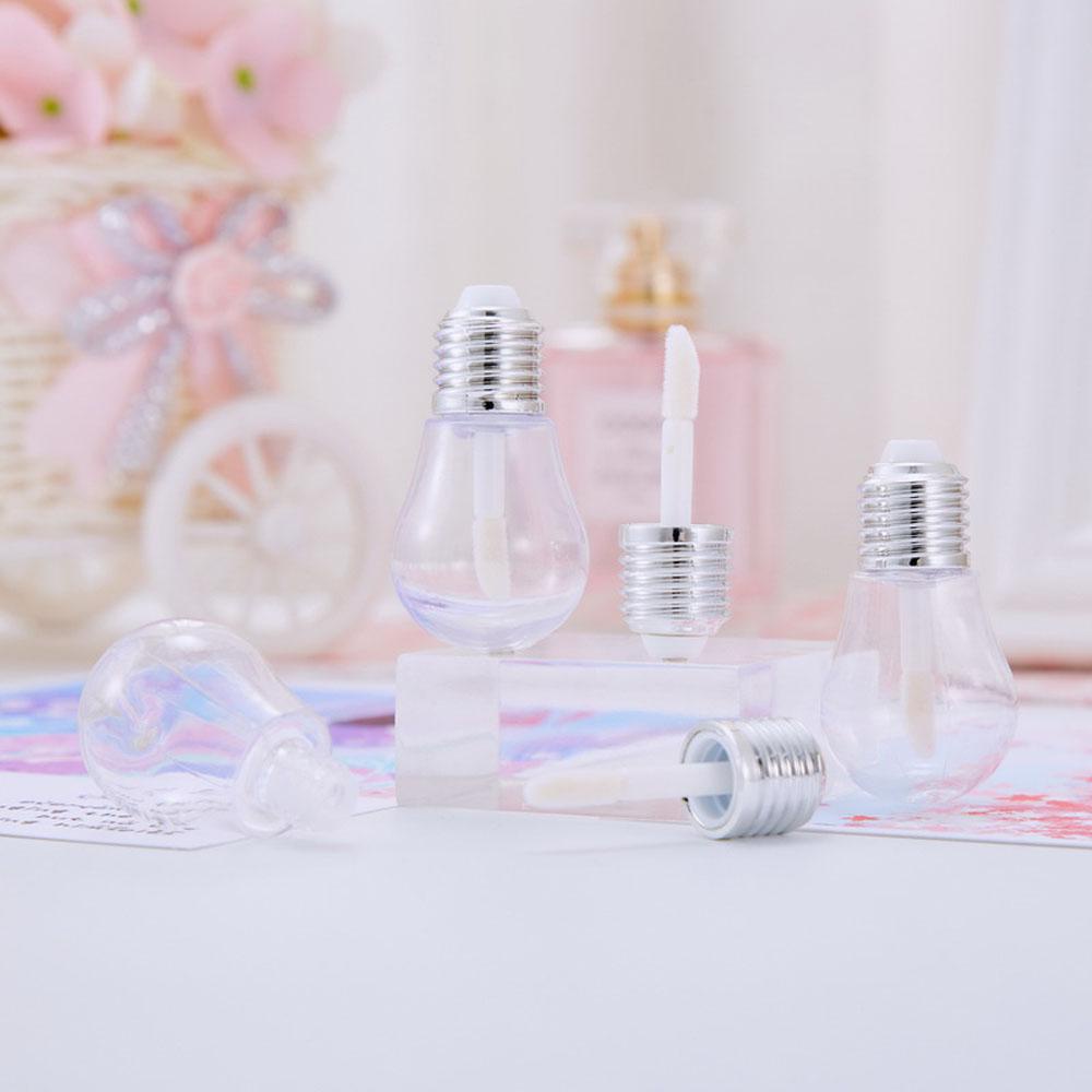 Tuýp Son Bóng 9ml Bằng Nhựa Trong Suốt Thiết Kế Dễ Thương
