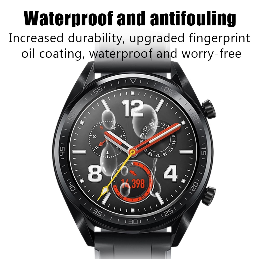 1 Kính Cường Lực HD Trong Suốt Chống Trầy Bảo Vệ Toàn Màn Hình Cho Đồng Hồ Huawei Watch GT2 Pro