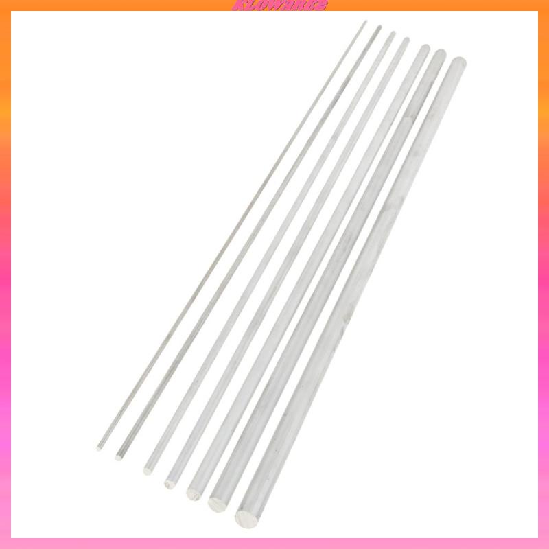 Thanh Trục Tròn Dài Bằng Hợp Kim Nhôm Đường Kính 3mm 1 / 2 6063 Kloware2