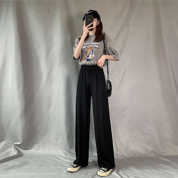 ❤️GIÁ SẬP SÀN❤️ QUẦN ỐNG RỘNG LƯNG THUN TĂM  DÀY MỊN MÁT,Quần ống rộng culottes xuông dài