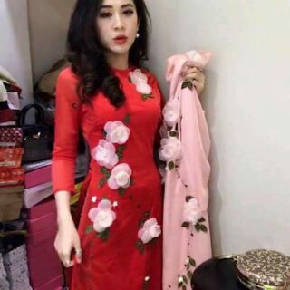 Áo dài lụa tằm